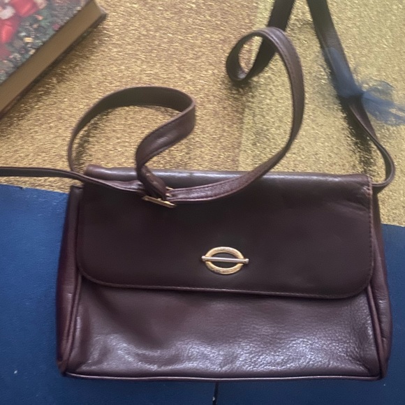 ETIENNE AIGNER VTG OXBLOOD 70\'s CROSSBODY Bag GORG